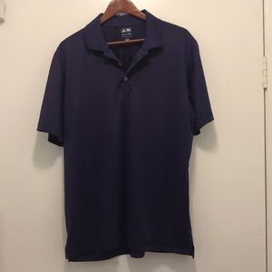 Adidas Puremotion Men's Purple Golf Polo Shirt